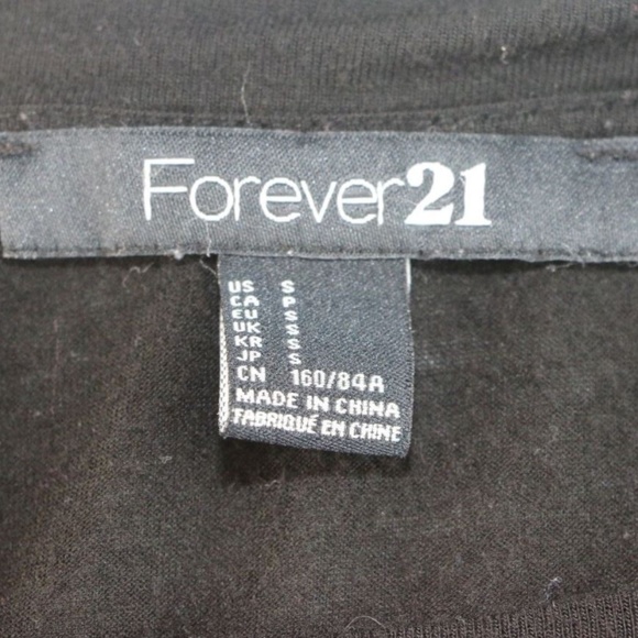 Forever 21 Shirt Blouse Multi Color Small Rayon - Picture 4 of 4